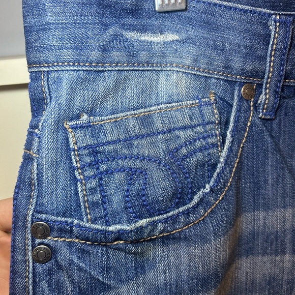 Vintage Avirex baggy denim shorts - Picture 4 of 10